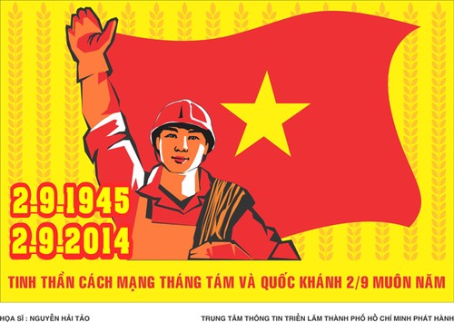 Revolutionary propaganda pictures- valuable treasures of Vietnam arts - ảnh 1
